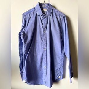 J.Crew Thomas Mason 2 Ply Yarn Cotton Oxford Dress Shirt